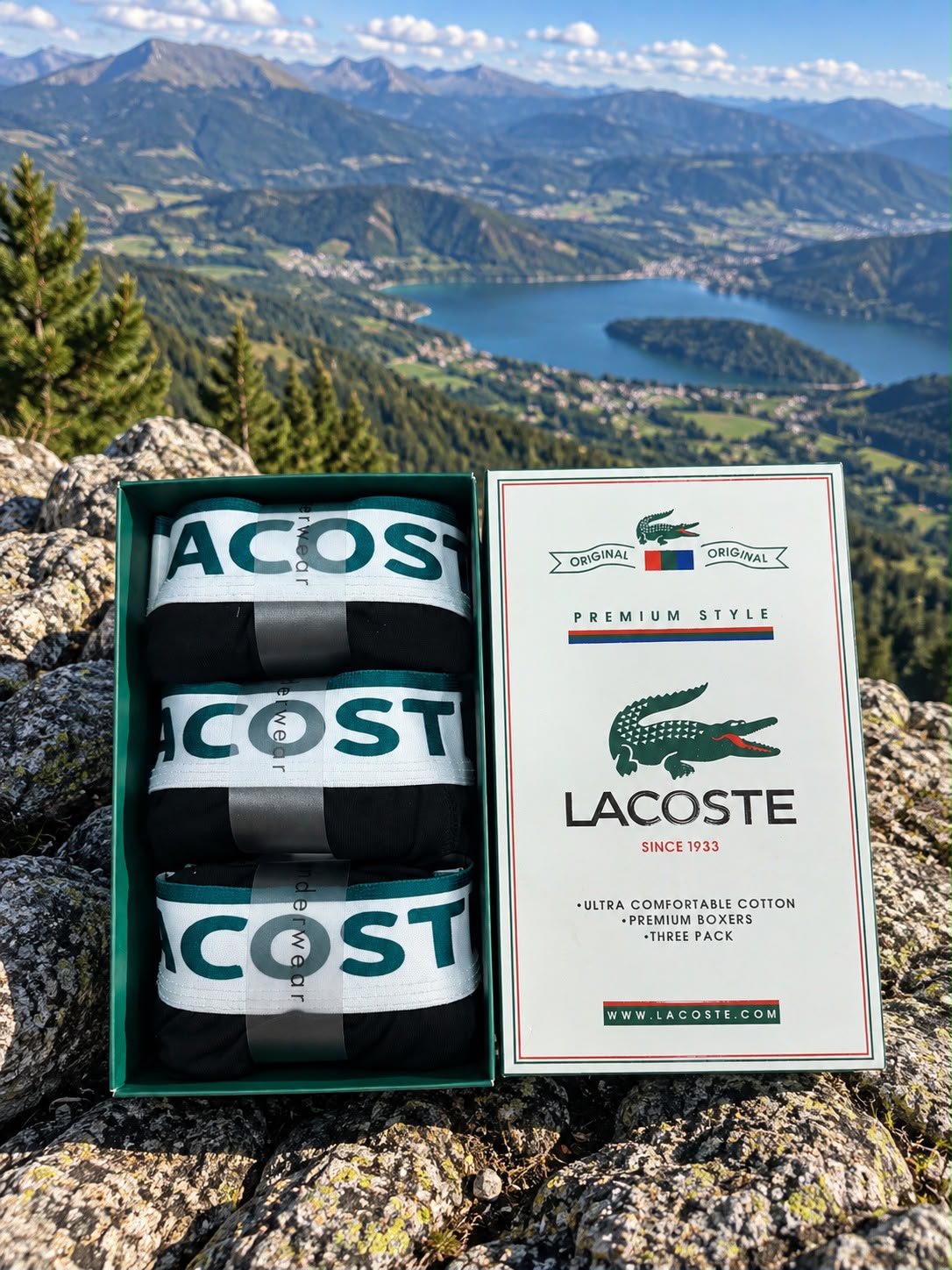Мъжки боксерки Lacoste